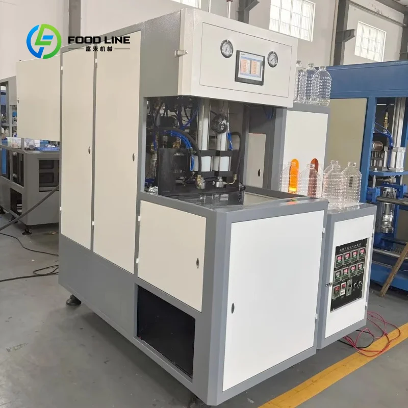 Customized 2 Cavity Automatic PET Blow Molding Machine Plastic Edible Oil Water Bottle Blower Plastic Container Making Equipment