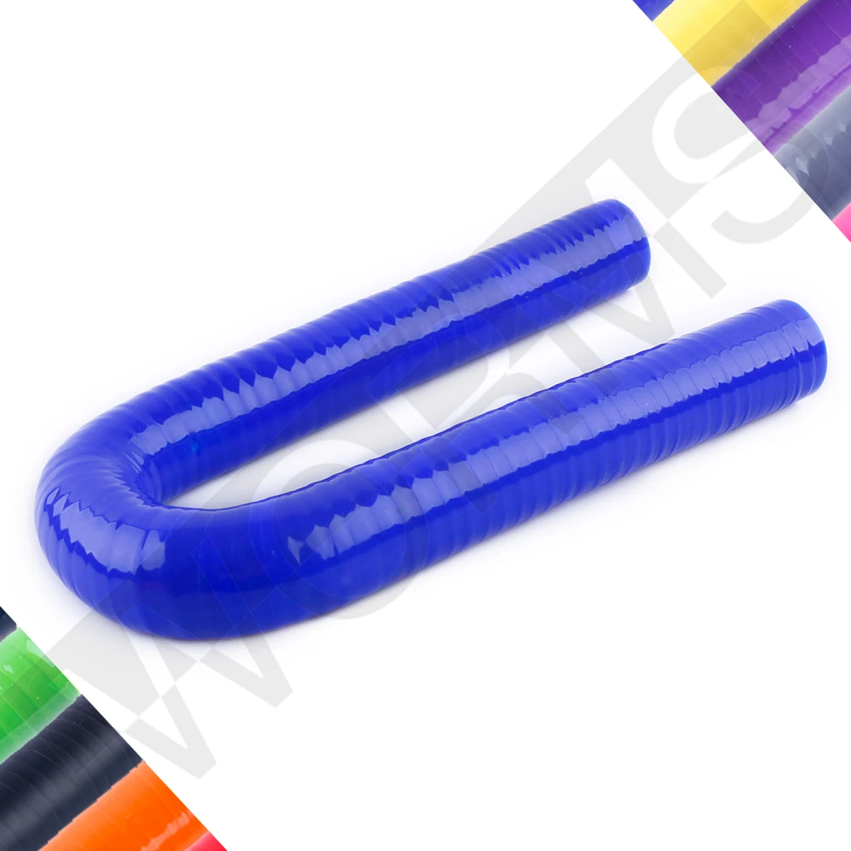 Codo de 180 grados, conector de manguera de tubo de silicona General, Kit de tubo de entrada de aire Turbo Intercooler, 170mm de longitud ID 15mm 22mm 25mm