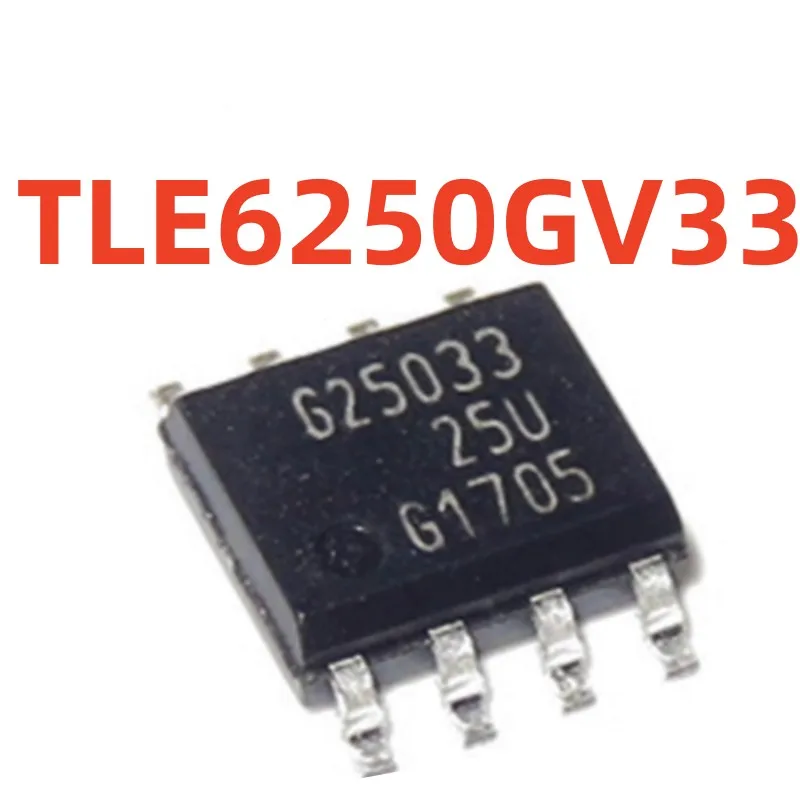 

100%new and original TLE6250GV33 screen printing G25033 Transceiver chip