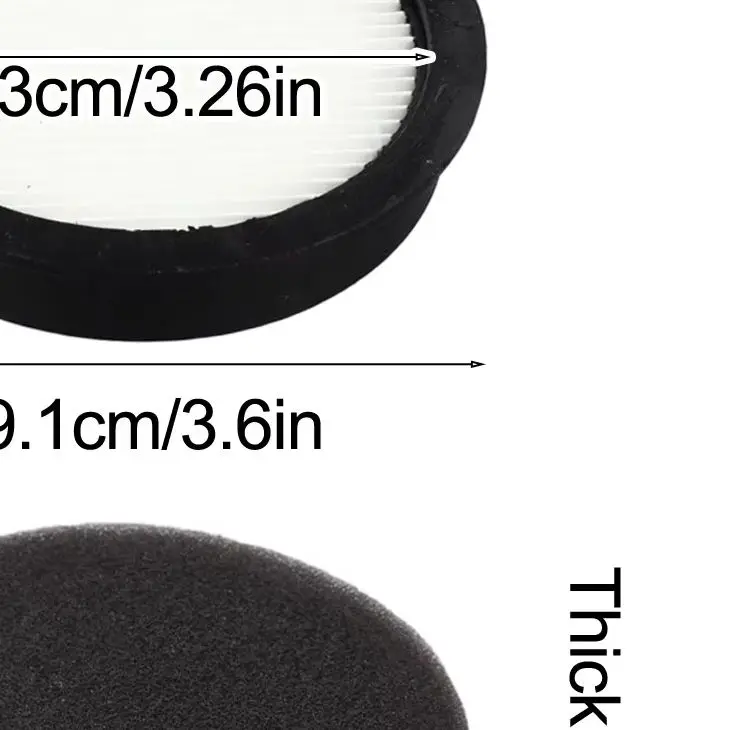 Wash/able HEPA Filter Kit For Laresar For Elite 3 WLUPEL KBHO15 Vacuum Cleaner Parts Replacement With Sponges Home Cleaning Tool