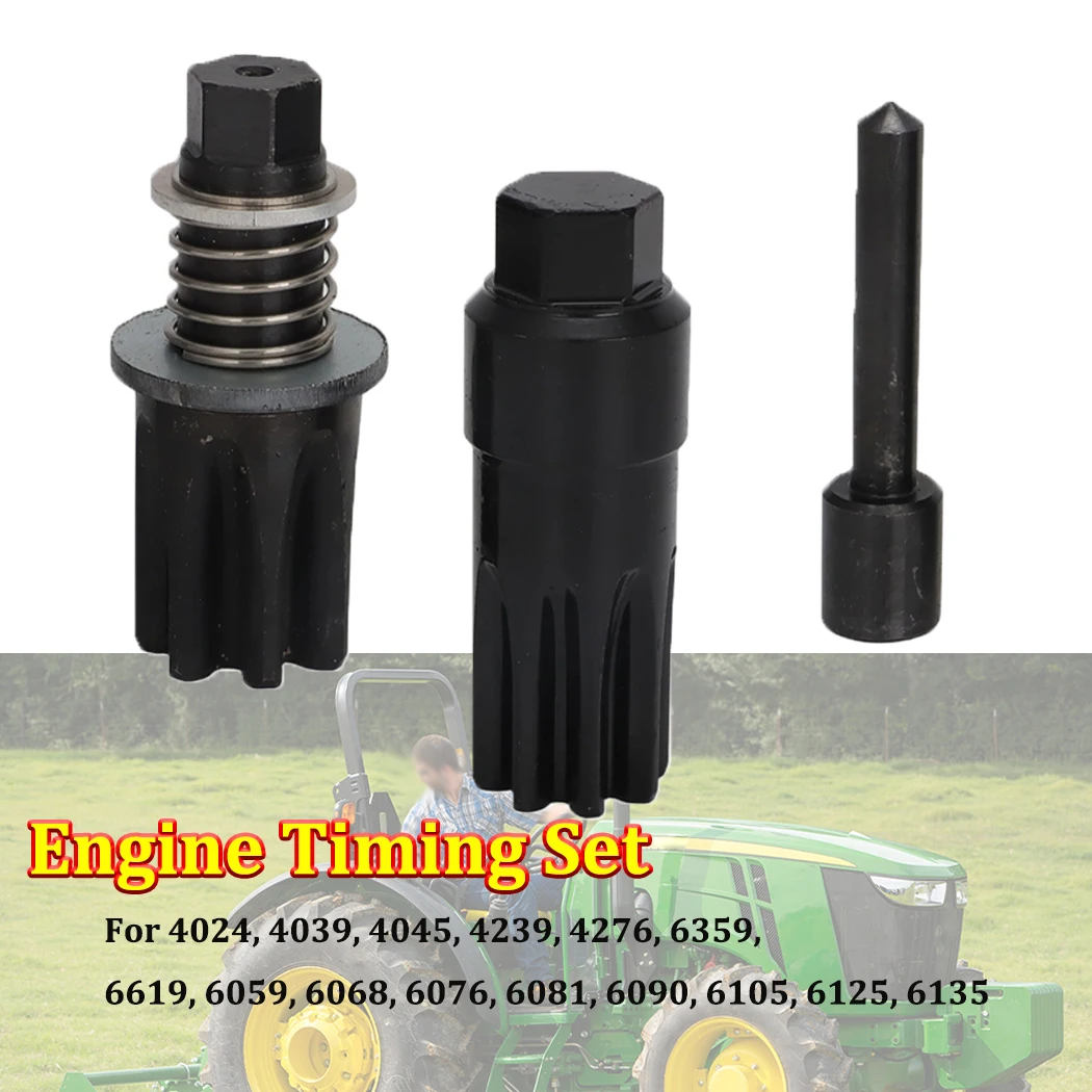 Обновленный набор синхронизации двигателя для двигателей John Deere, металлический для 4024 4039 4045 4239 4276 6359 6619 6059 6068 6076 6081 6090 6105 6125