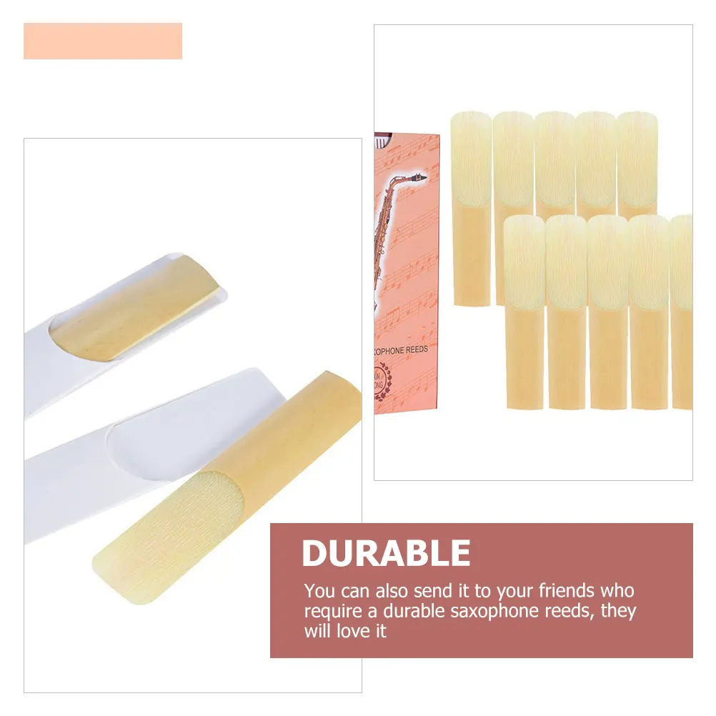 

10 Pcs Saxophone Supplies Accessories Straight Pipe Soprano Bamboo Accessory