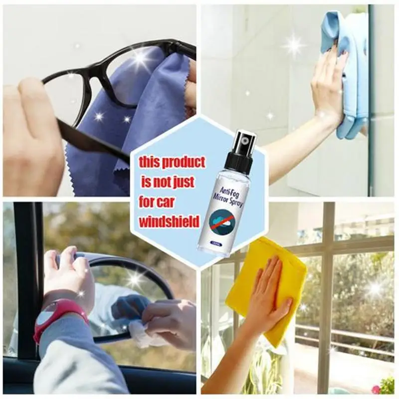 Windscreen Anti-fog Agent para carro, Windshield Agent, Rainproof Spray, Glass Clean, Window Repair, Auto Acessórios, 100ml