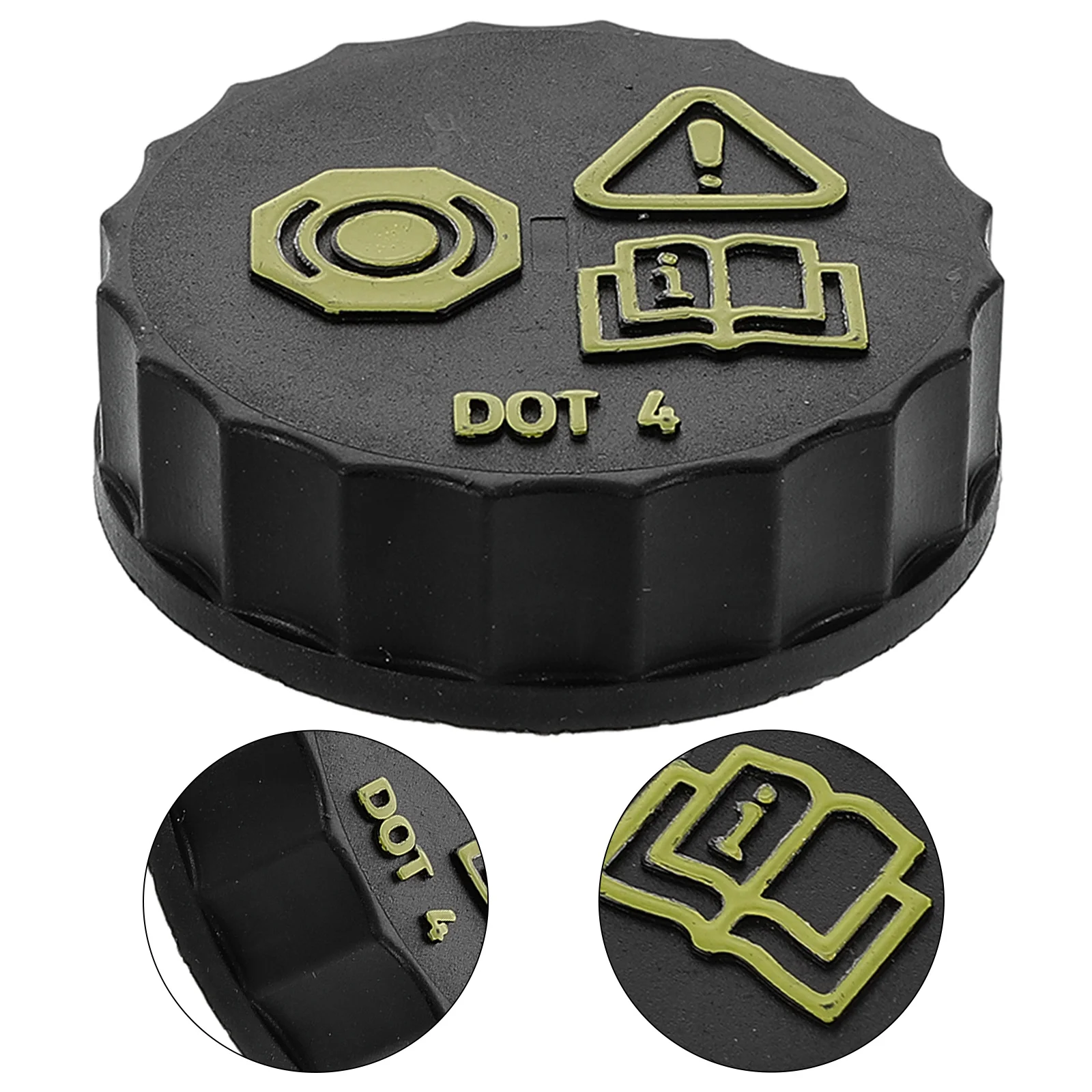 

Heavy Duty Brake Fluid Cap Reliable Plastic Design for Car Bike Truck Smooth Installation Leak Free Performance Engine Filler