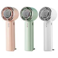 Handheld Fan Rechargeable Powerful Handheld Fan 2000mAh Powerful Quiet 5 Speed Air Circulation Blower Cooler For Men Kids