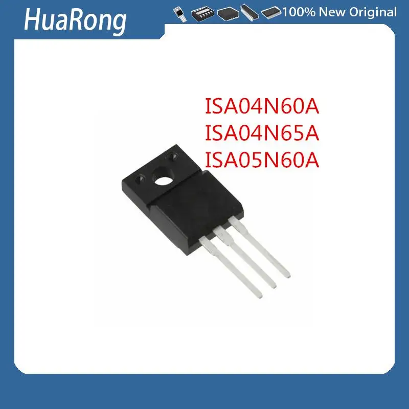 10Pcs/Lot   ISA04N60A  ISA04N65A  ISA05N60A   TO-220F