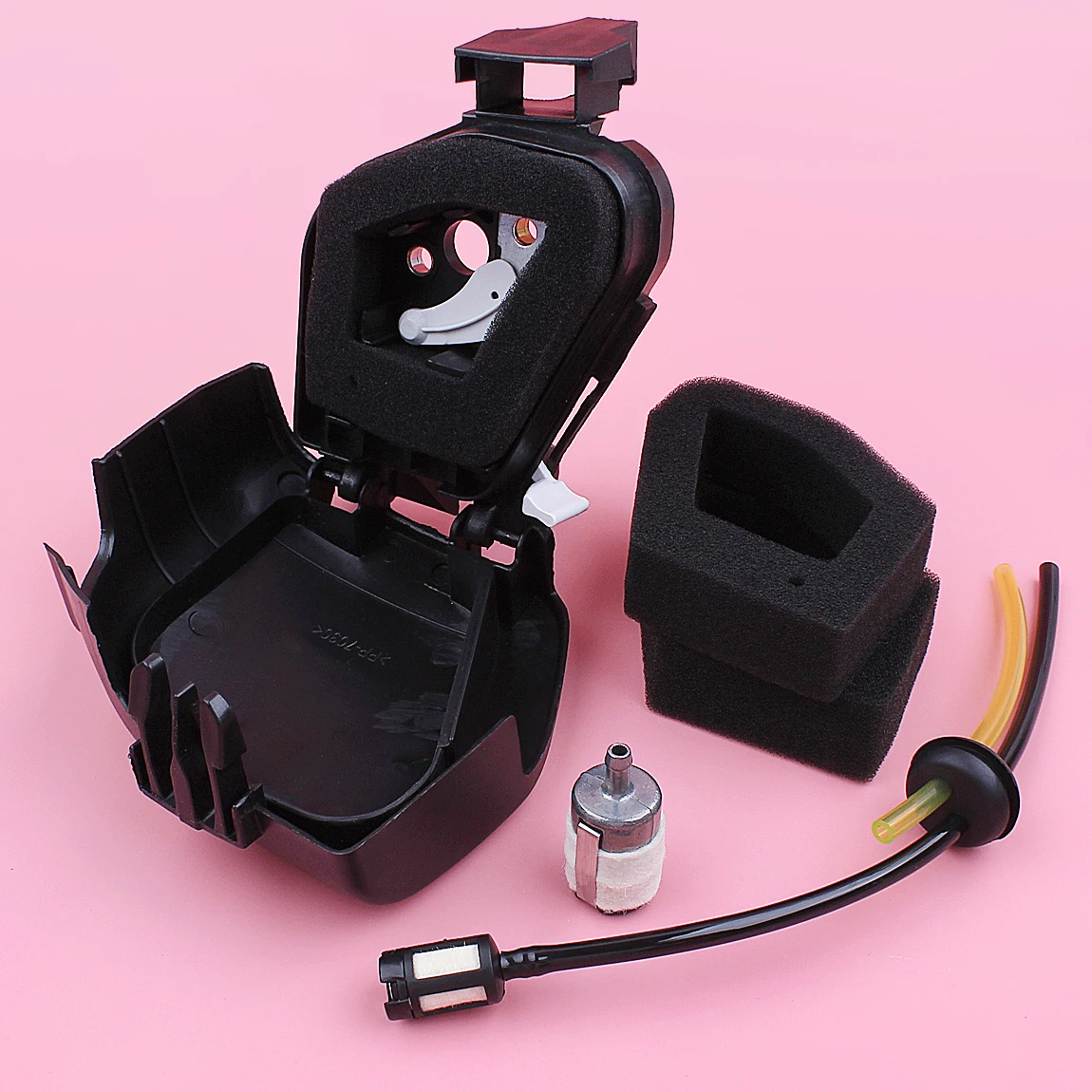 Imagem -05 - Conjunto da Capa do Filtro de ar para Honda Gx35 Hht35s Linha de Filtro de Combustível Kit de Cortador de Grama Motor Substituir Parte 17211-z0z000