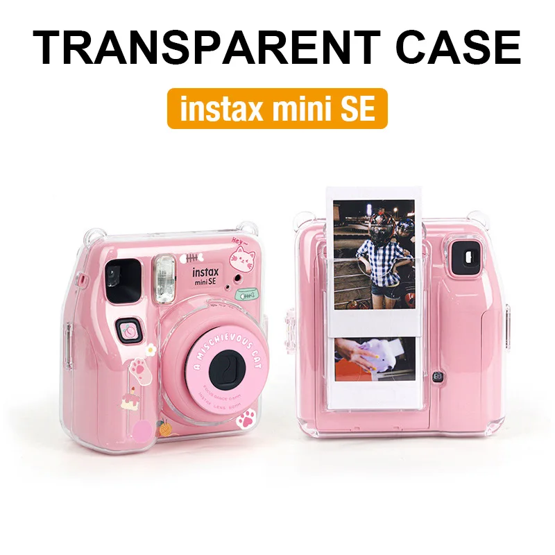 

Instax Mini SE Transparent Case Crystal Case Camera Protective Case CAA60