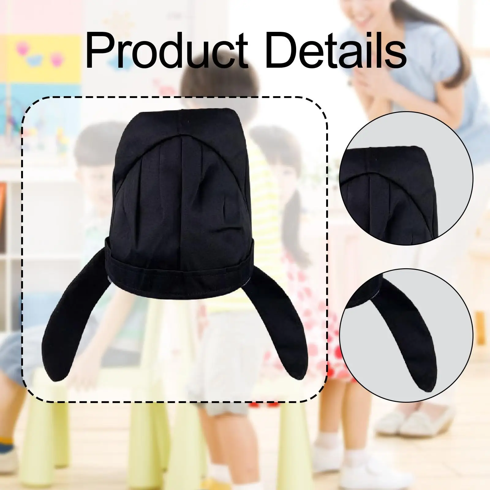 중국 전통 고대 학자 모자 댄스 소품 쇼 학자 모자 어린이