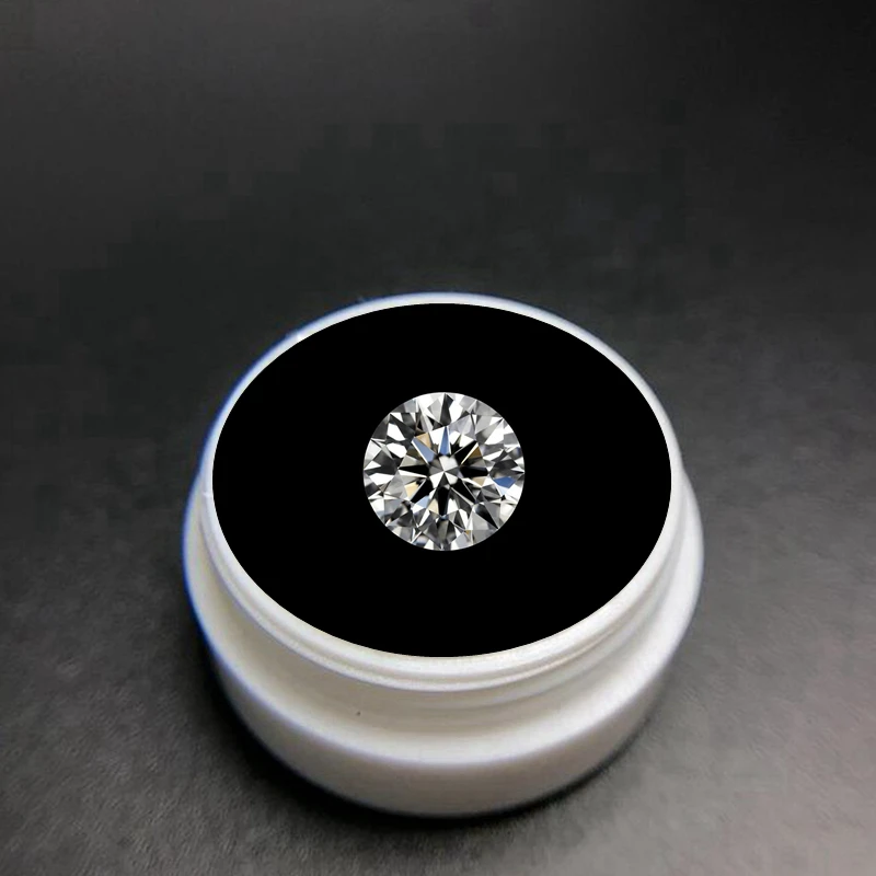 Beautiful White Sapphire 12.0mm 6.0ct Super White Sapphire Round Cut Loose Gem for Jewelry Making Mohs Hardness Gems