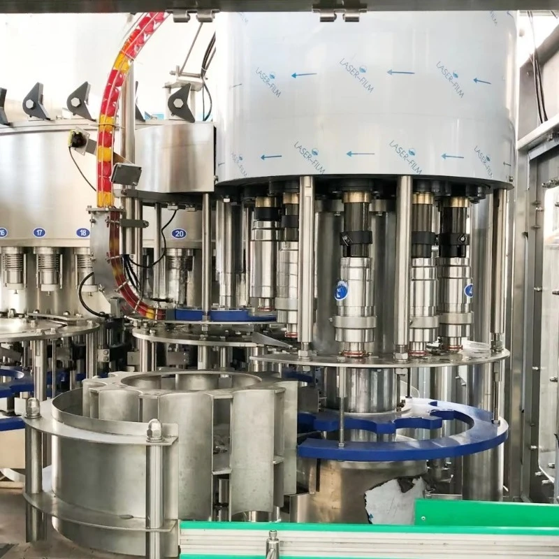 Máquina Llenadora de Botellas de Agua Rotativa de Alta Velocidad Personalizada, 24000-36000BPH, con Control de Motor Servo Siemens PLC, Ahorro de Energía
