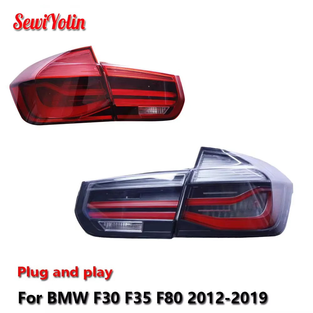 

Автомобильные аксессуары Светодиодные задние фонари для BMW F30 F35 F80 2012-2019 DRL Противотуманные задние фонари для прицепа Поворотный сигнал Voiture Plug And Play