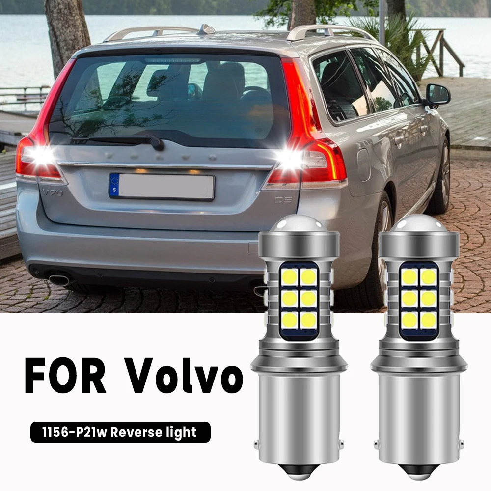 

Luz de Backup LED para Volvo V70, Canbus lâmpada, lâmpada reversa 2000, 2001, 2002, 2003, 2004, 2005, 2006, 2007, 2008, 2pcs