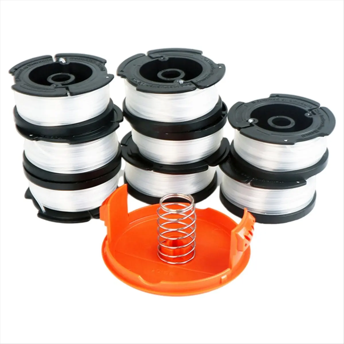 Y606A J~8pcs Nylon Trimmer Spool Line 9.14m Length Trimmer Replacement Spool AF-100-3ZP for Grass Trimmer