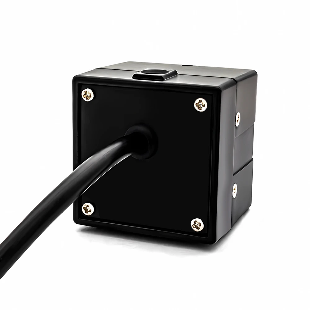 Câmera USB de alta velocidade WGWK 1080P HD MJPEG 60FPS UVC Plug Play Webcam com 16mm 21 °   Lente CS para sistema de visão de máquina de balanço de golfe