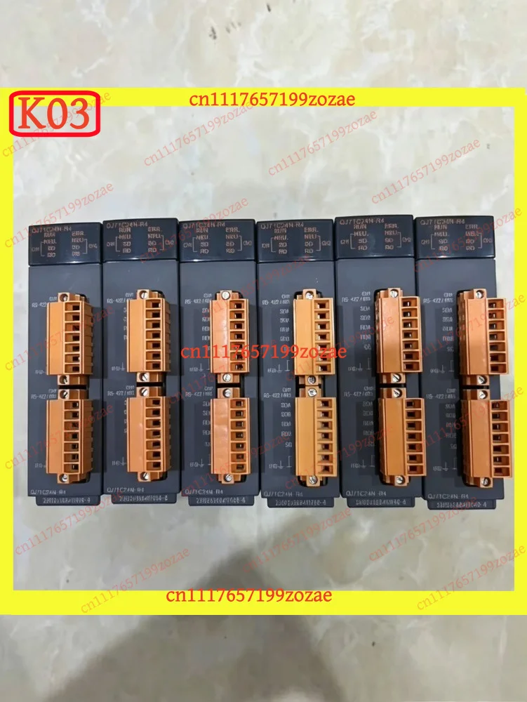 LK QJ71C24N-R4 PLC Module - Dual-Channel 485 Communication Interface (Like New)