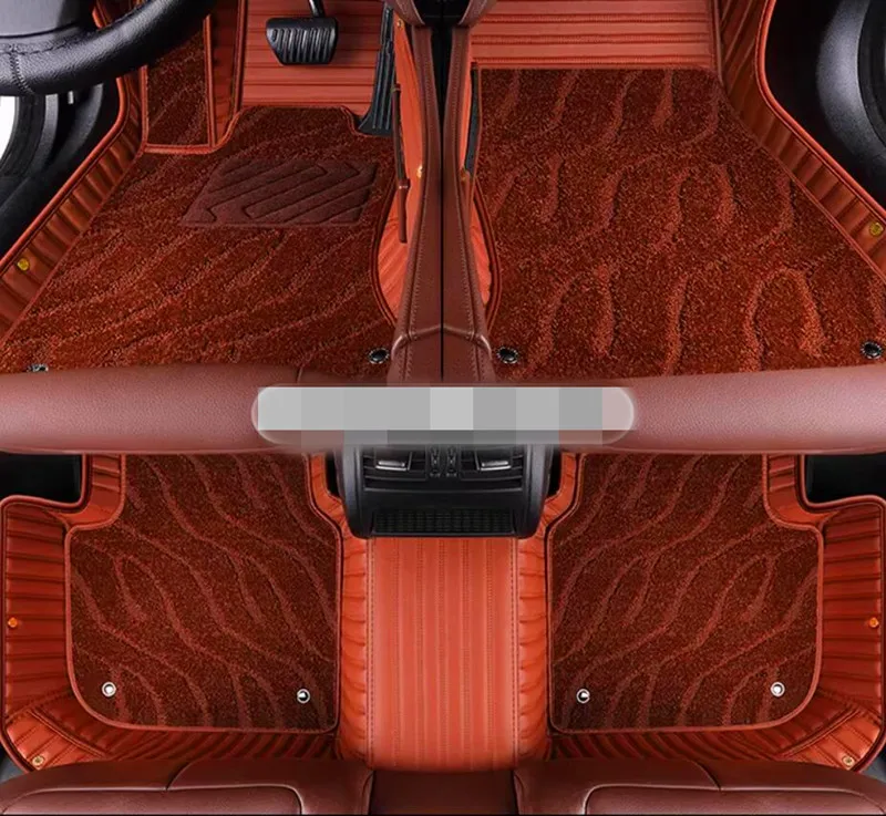 

High quality! Custom special car floor mats for Mercedes Benz AMG GT 63 2025-2019 waterproof double layers carpets for GT63 2021