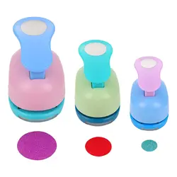 Set of 3PCS Circle 5/8 inch 1 inch 1.5 inch Craft Punch Set Round Paper Punch Craft Scrapbooking Eva Punches Paper Cutter Hole