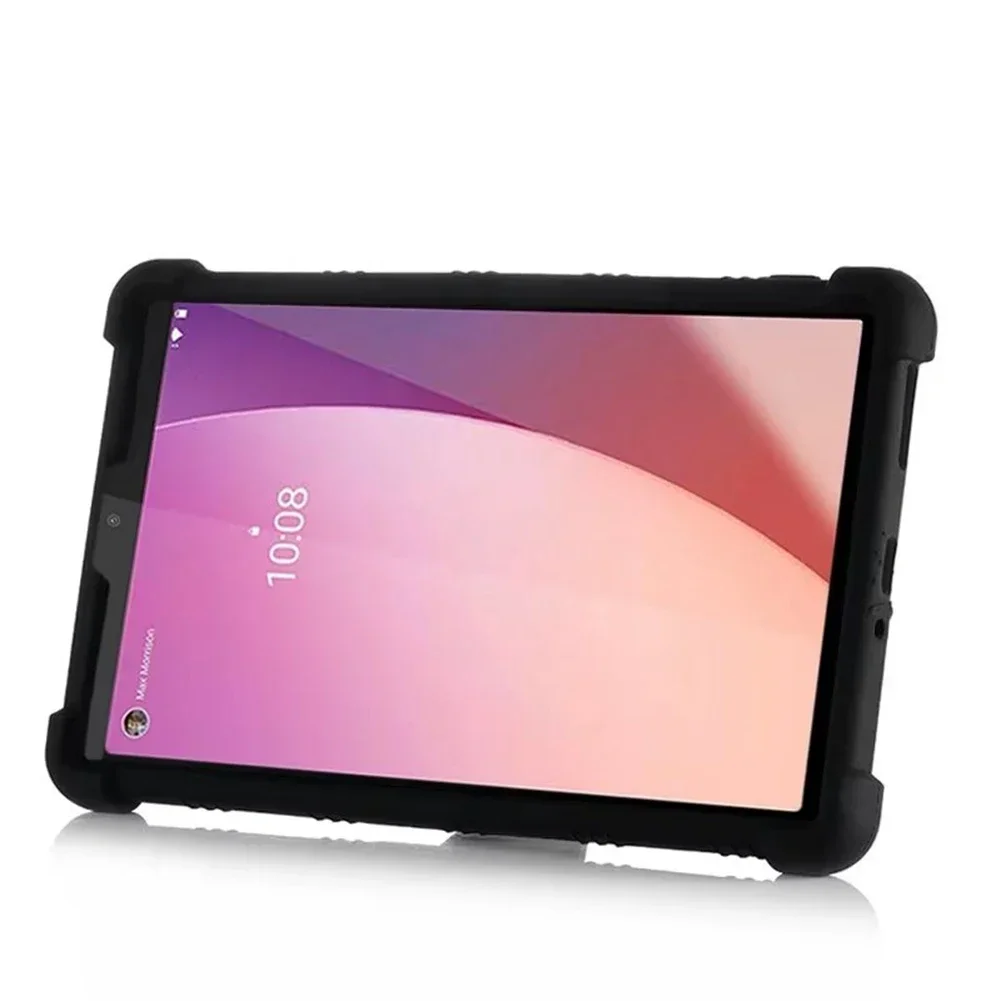 Мягкий силиконовый чехол для Lenovo Tab M8 4-го поколения TB301FU TB300FU TB300XU с подставкой для Lenovo TB-8506F/X 8705F/L 8505F/X