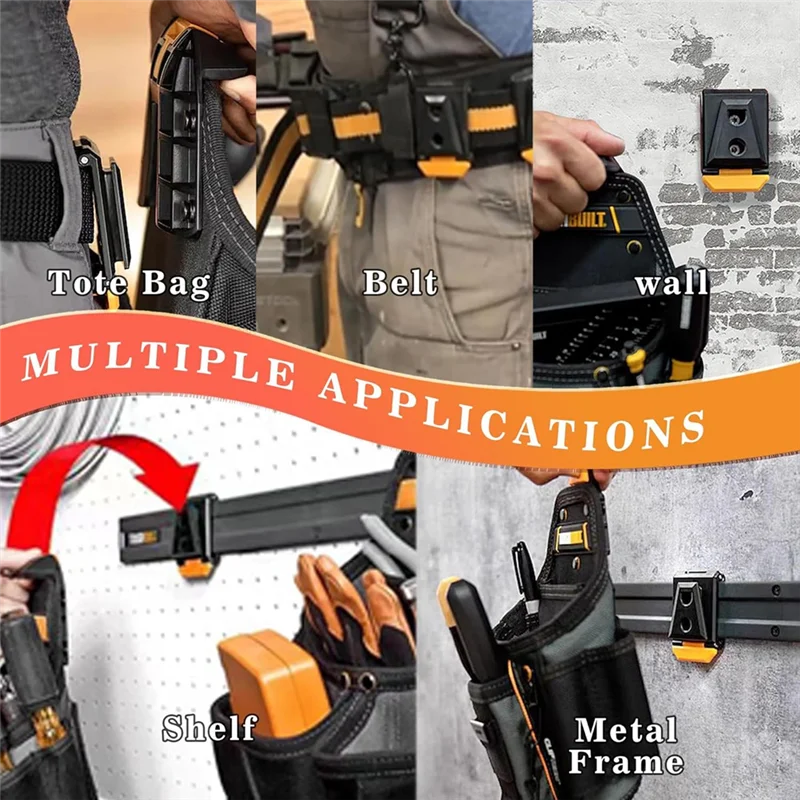 ABLJ para TOU-CT-150 TB-CT-150SP para modelos TOU-CT bolsas Cliptech compatibles con paquete de 4 para Clips para cinturón de herramientas