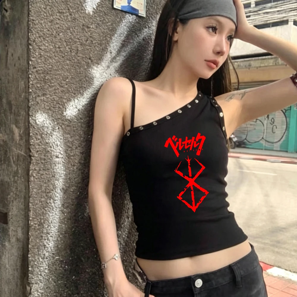 Vintage Fashion For Sale - Berserk crop top female vintage gothic