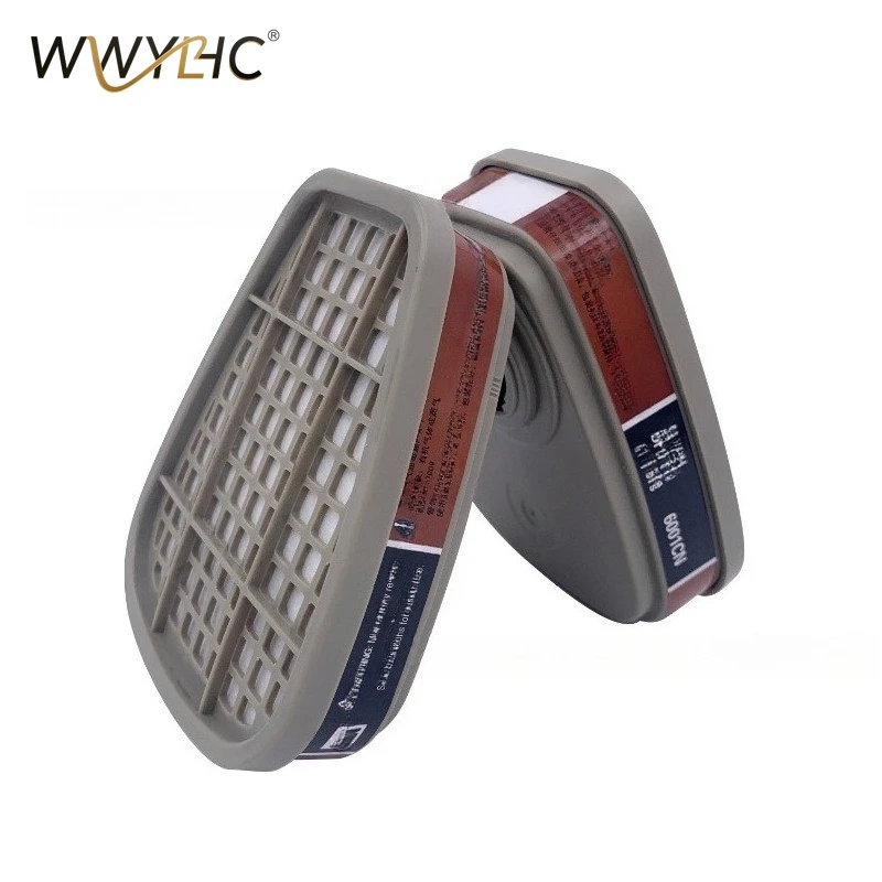 Suitable for 6001CN Filter Cartridge Spray Painting, Organic Protective Mask, Activated Carbon Mask
