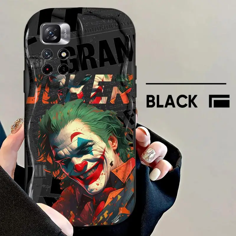 J-Joker Harley Quinn Lovers Phone Case for Mi 11 Lite 5G Xiaomi 12T 12T Pro 12 Lite Poco X3 NFC X3 Pro X5 5G Matte