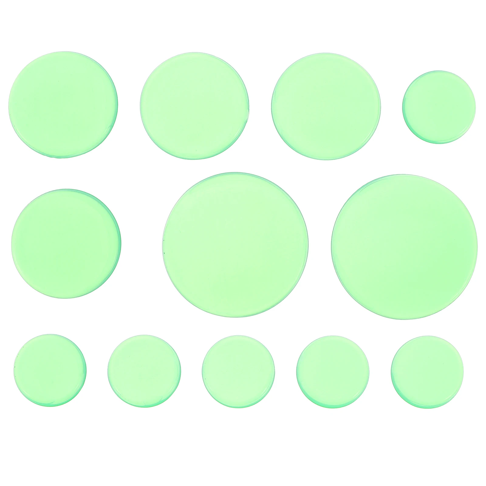 

12 Pcs Mute Pad Self Adhesive Drum Dampeners Pads Silicone Damping Sound Damper Silica Gel Dampening