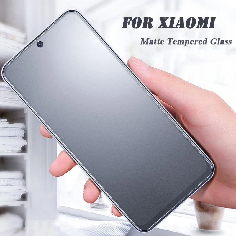 

2Pcs Matte Tempered Glass for Xiaomi Mi 10 Youth 10i 11 11i 11X Pro 9T 10T 11T 9 Lite 5G NE Screen Protector Glass