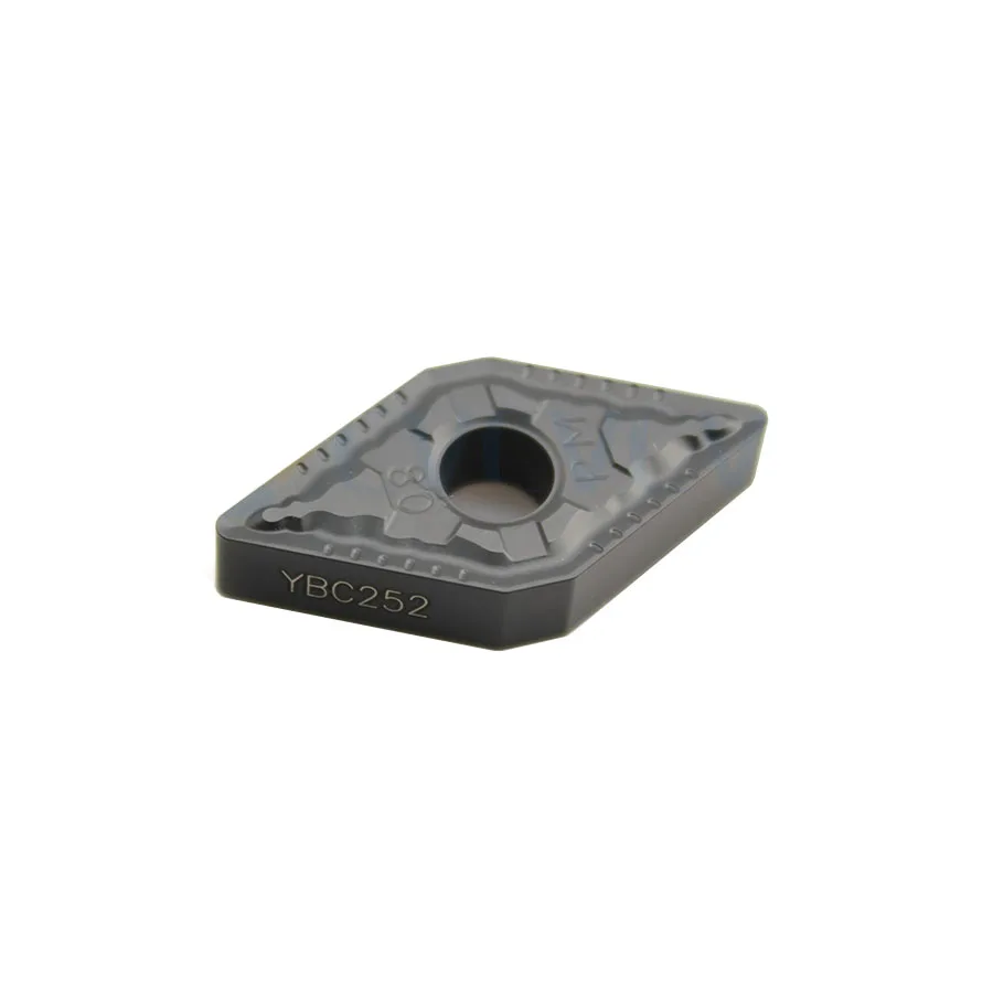 Torno CNC de alta calidad, insertos de torneado de carburo, cuchillas afiladas resistentes, DNMG150404 DNMG150408 DNMG150604 DNMG150608-PM YBC251