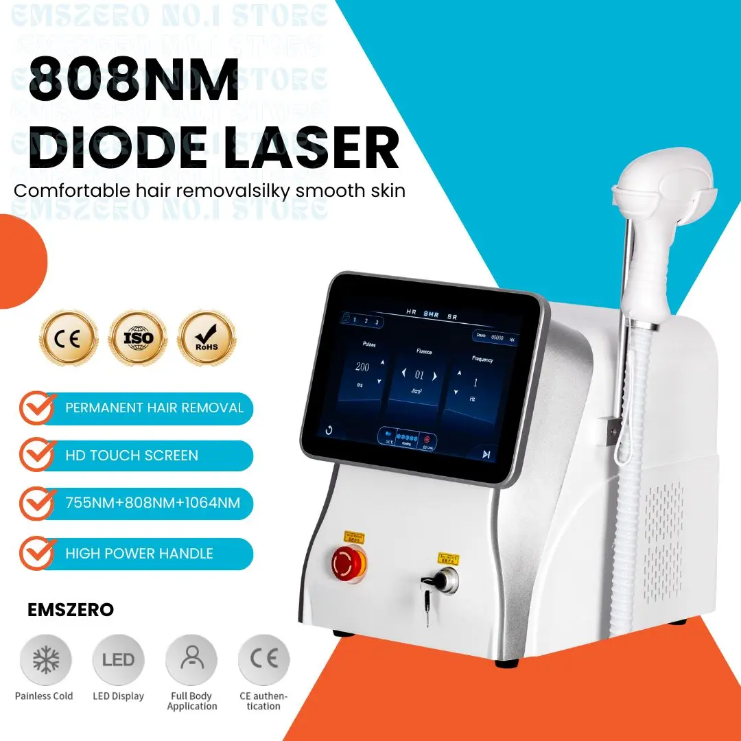 808nm Professional Hair Removal Device for Permanent Hair Removal, Safe and Painless, Suitable for men and women