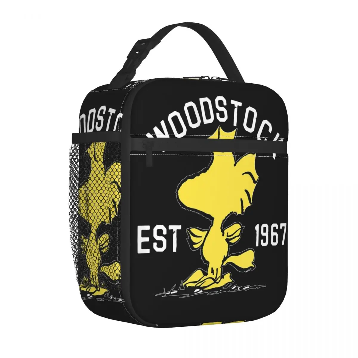 Woodstock Minimalist Cute Snoopy Insulated Lunch Bags Portable Reusable Thermal Bag Tote Lunch Box Beach Travel Food Storage Bag