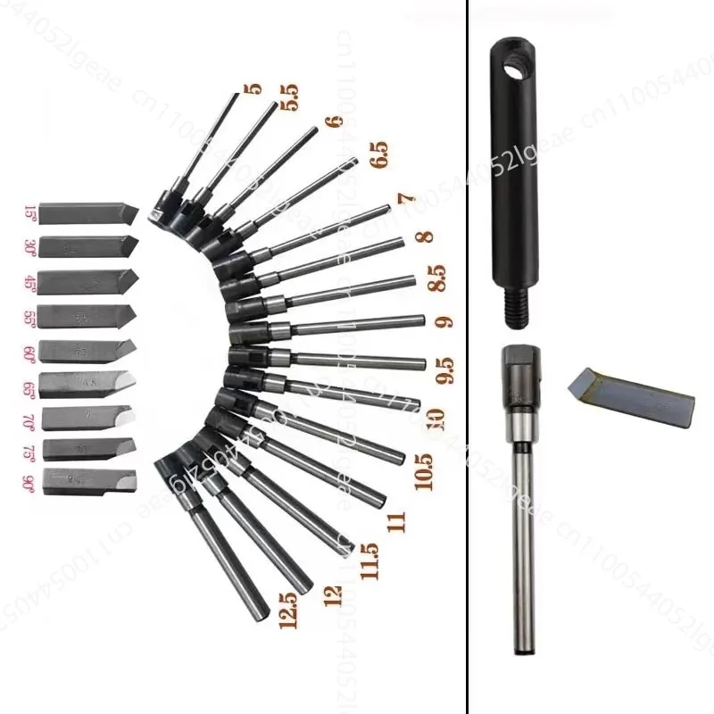 Universal Boring Tool Set, Super-hard Alloy Valve Seat Single Tool, Multi-functional Adjustable Valve Seat Reamer