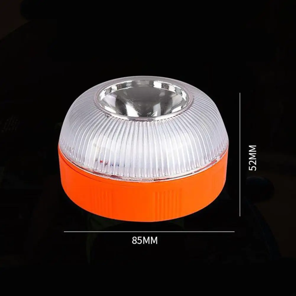 Rechargeable Car Warning Light V16 LED Emergency Flashing Traffic Strong Magnetism Induction Strobe Charging Approved Warn Lamp