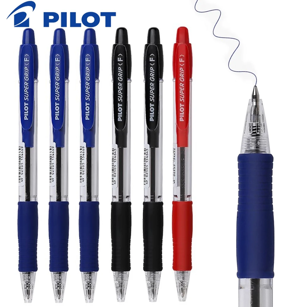 

8pcs Japanese Pilot Ballpoint Pen BPGP-10R-F Quick-drying Medium Oil Pen 0.7mm Gel Pens for Writing Office Schoo Stationery