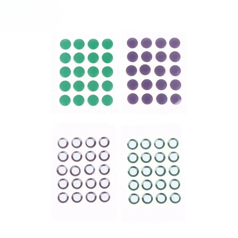 

● 20 шт. диаметром 8 мм, маленькие круглые накладки из ПТФЭ для мыши, Meow Gaming Gear MGG Ultraglide, DIY, бесшумные накладки для мыши
