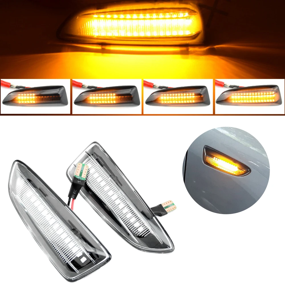 مصابيح إشارة الانعطاف LED لأوبل كروسلاند X 2017-2019 #2