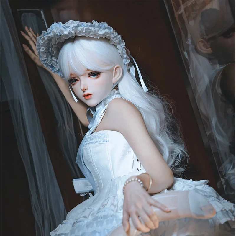 

BJD Resin Half Head/Full Head Masks Kigurumi Mask Eyes Crossdress Cosplay Japanese Anime Role Lolita Masks Eyes And Wig