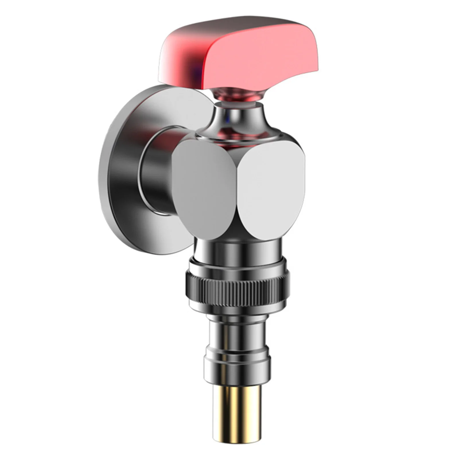 Brass Ball Valve G1/2 Inlet And Outlet Aperture Zinc Alloy Handwheel for versatile Ball Valve Washing Machine Bathroom