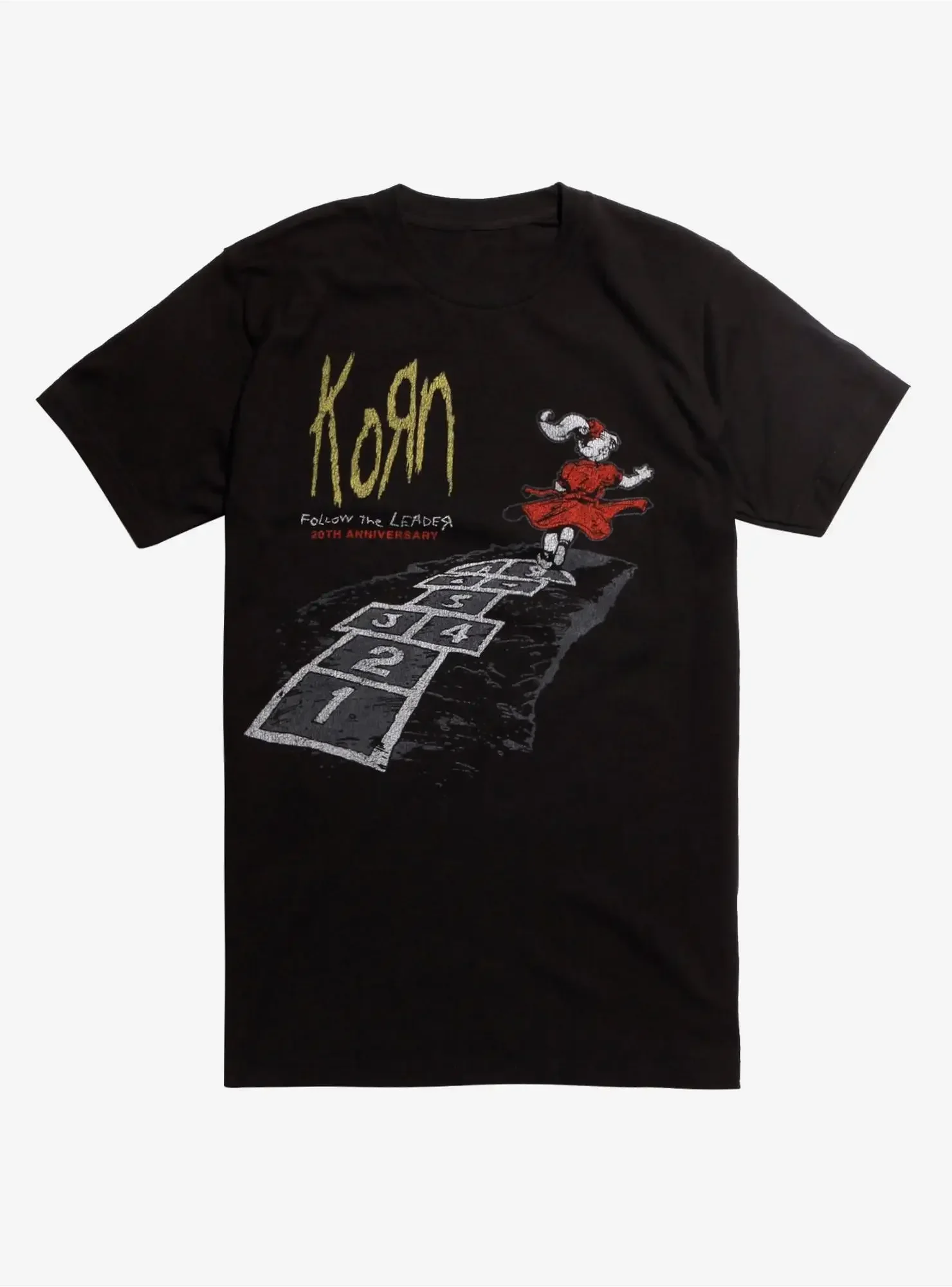 Korn Metal Band Graphic Cotton Tshirt Unisex Women Men Short Sleeve Oversized Loose Tshirt Casual Vintage Retro Daily Brand Tees