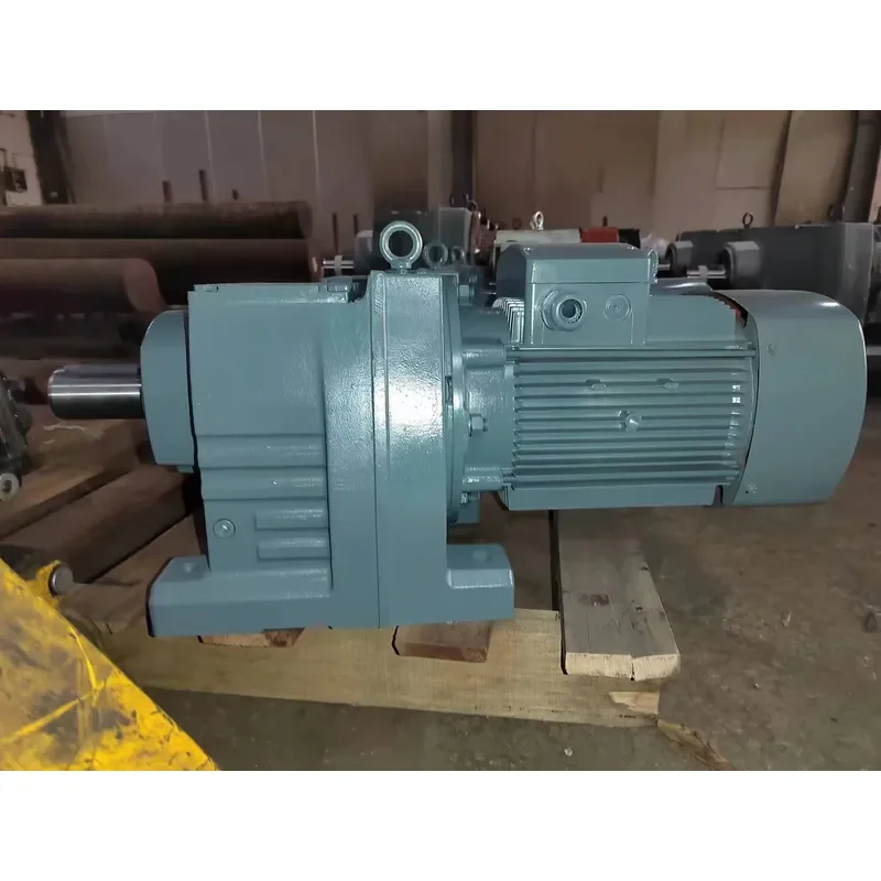 Manufacturer RXF87 Helical Gearbox Transmission Iron Casting Gear Reducer Transaxle Gearbox