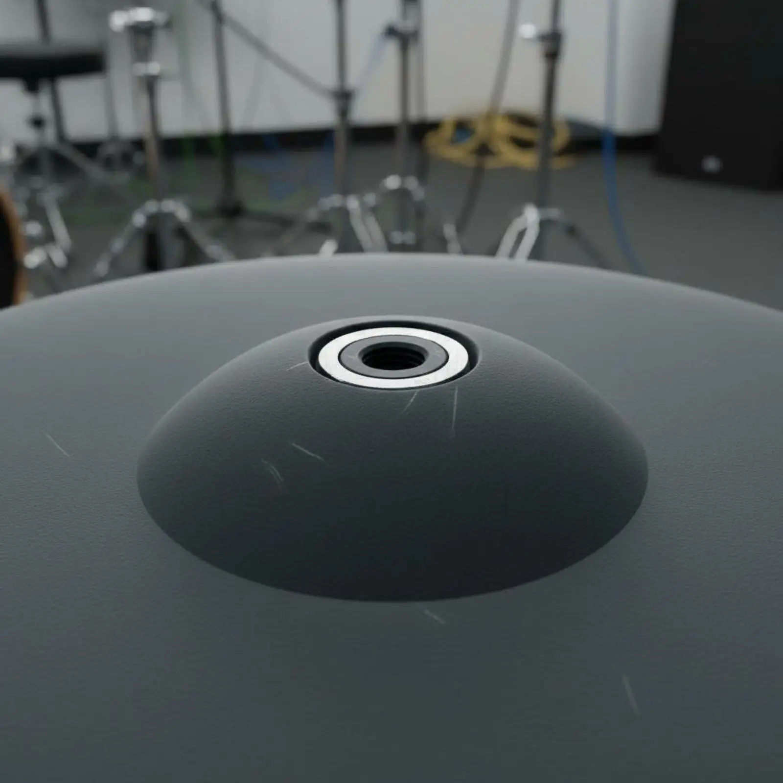 Dynamic Electronic Drum Cymbal Bell Bow Edge Triggering Crash Ride Pad for Electronic Drum Set Performance