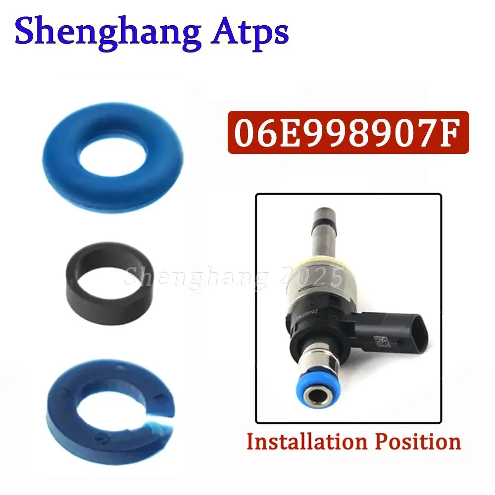 06E998907F Fuel Injector Repair Seal Kit For Audi A6 C7 A7 A8 D5 Q7 4M A4 A5 3.0 Petrol 2013-2025 06E998907 06E 998 907 F