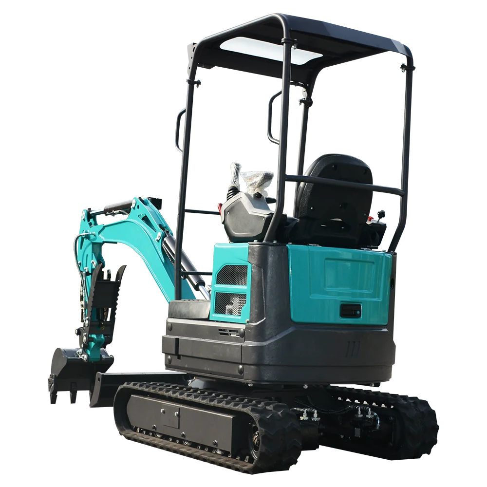 

Домашний мини-экскаватор с резиновой гусеницей и двигателем Евро 5. ЭП. Новый экскаватор. Мини-гусеничный экскаватор.