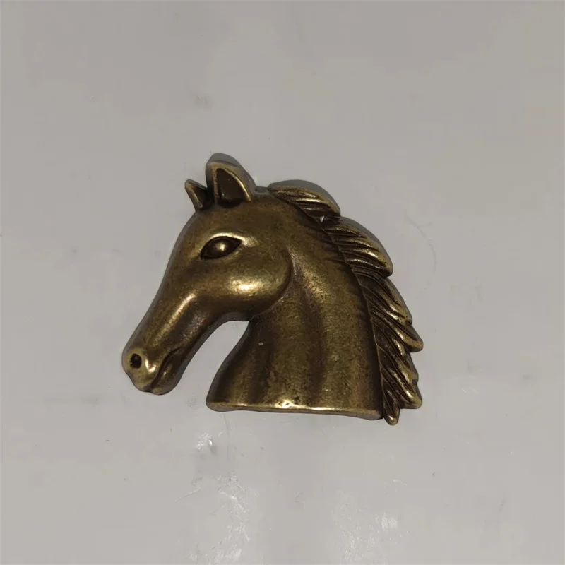 

Fashion Coppery 3D Horse Head Alloy Badge For ZP Kerosene Petrol Lighter DIY Handmade Decor Accessory Cigarette Supplies