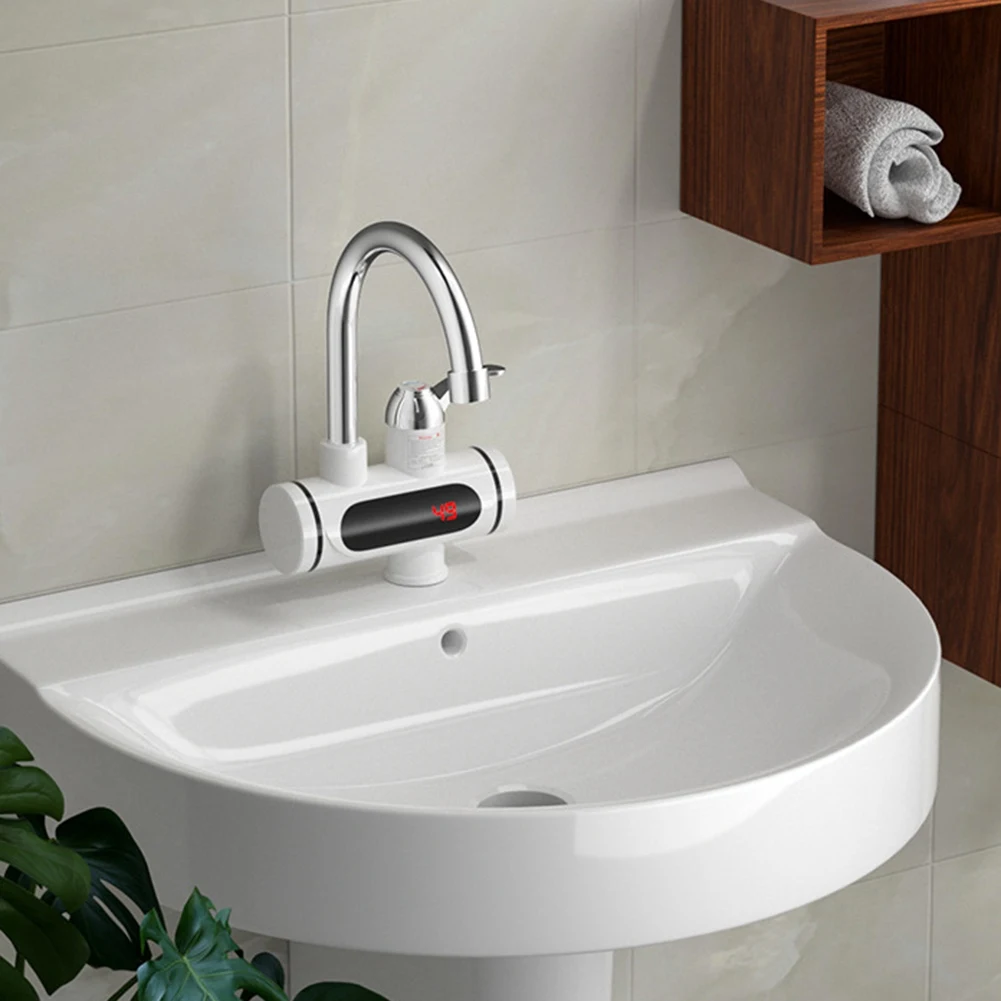 

YWDZ-Электрический кран для подогрева горячей и холодной воды, быстрый нагревательный кран для крана, 3000 Вт, вилка стандарта США