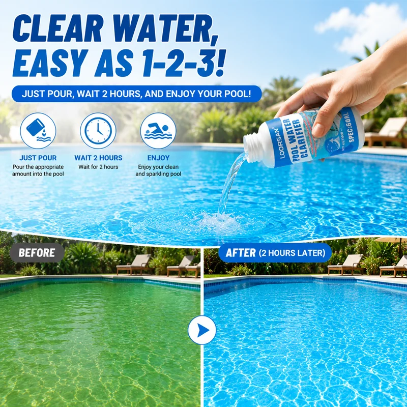 Pool Water Clarifier Flocculan - Spa&Wellness Earth City Шелепиха review and price