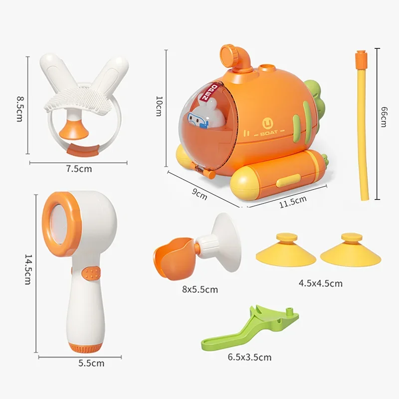 장난감 스프링클러 베이비 샤워 아기 욕조 목욕 장난감 어린이용 물 뿌리기 장난감 베이비 샤워 풀 욕조 장난감 어린이 장난감