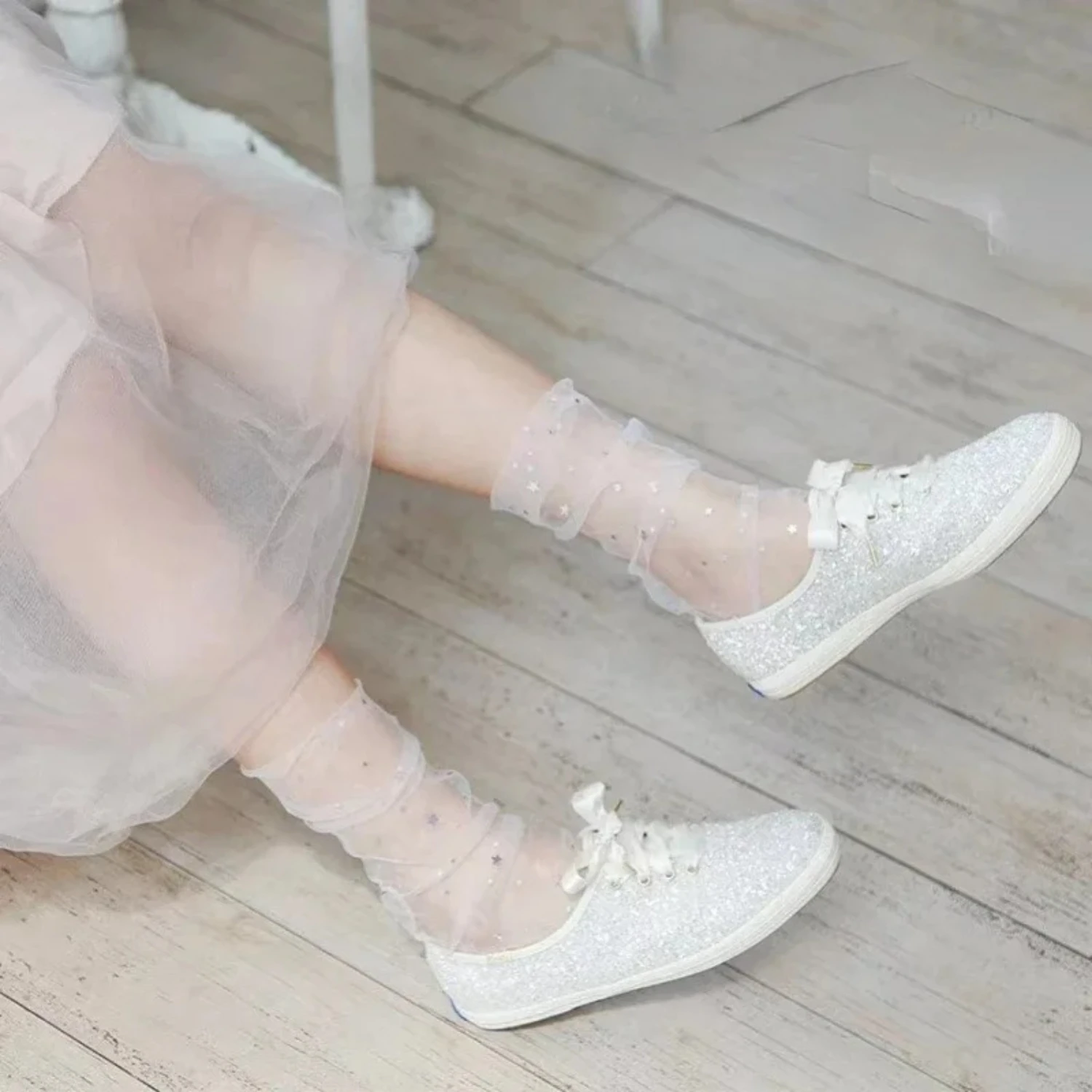 1枚入り、夏のおしゃれなキャンディーカラーの薄いメッシュアン - Fishing Socks のレビューと価格