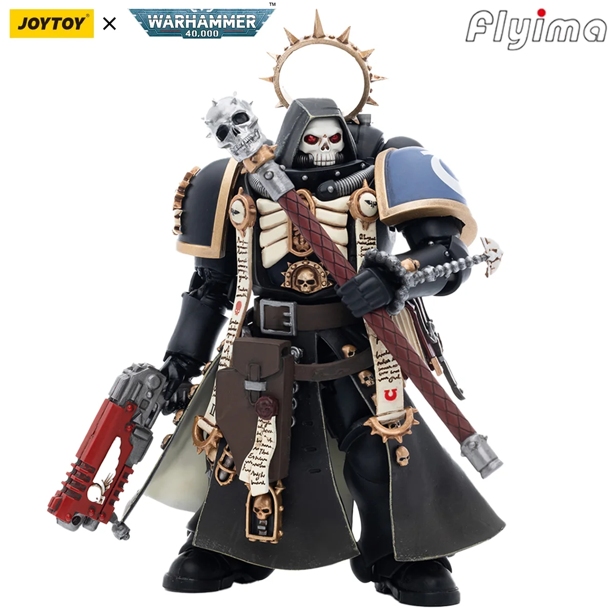 

[Pre-order]JOYTOY Warhammer 40K 1/18 Action Figures Ultramarines Primaris Chaplain Brother Varus Model Gift